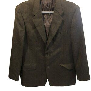 Club Room Men's Blazer Wool & Cashmere Blend Size 44R Sport Coat